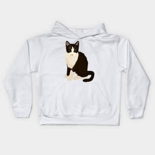 Tuxedo cat Kids Hoodie